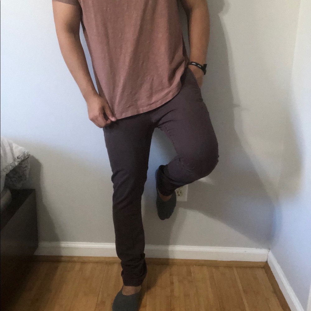 Gap Lived-In Skinny Fit Pants/Chinos